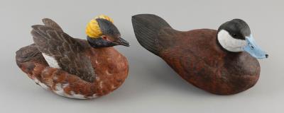 Two Decorative Bird Carvings