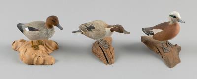Three Miniature Puddle Ducks