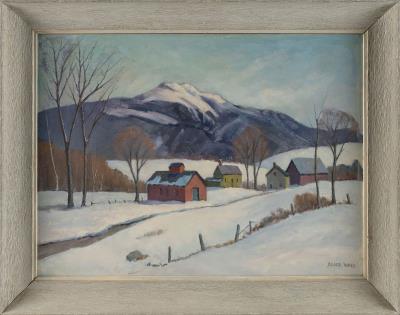 Mount Mansfield from Pleasant Valley