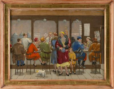 New York City cafe scene, 1931