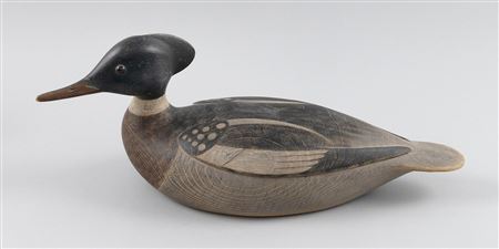 RED-BREASTED MERGANSER DRAKE DECOY