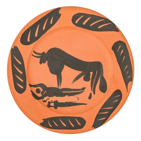 Scene of Bullfighting