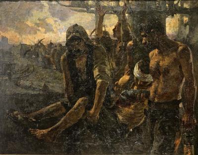Il minatore ferito by Gennaro Villani - Auction record, sale price, and art valuation. Compare with similar artists and explore comparable artworks.