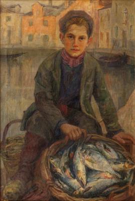 Young fisherman