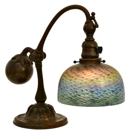 "Damascene" Counter-Balance Desk Lamp