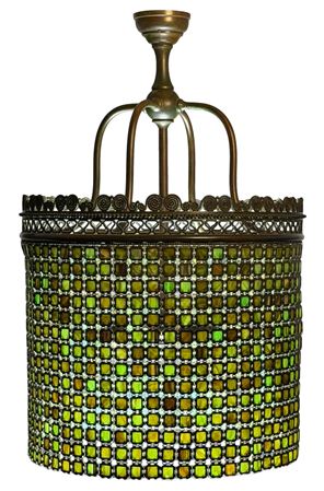 A Large "Chain Mail" Chandelier