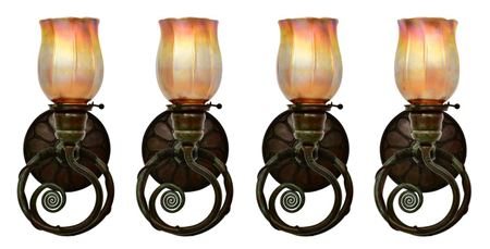 Set of Four Wall Sconces