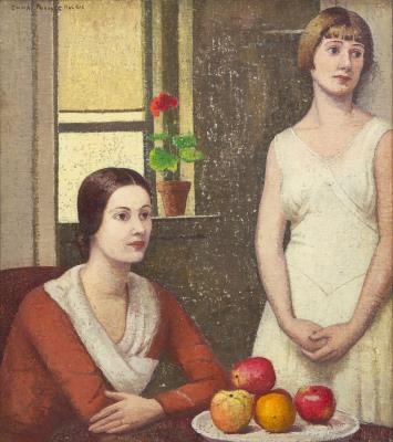 The Decision (The Red Geranium) by Emma Fordyce MacRae - Auction record, sale price, and art valuation. Compare with similar artists and explore comparable artworks.