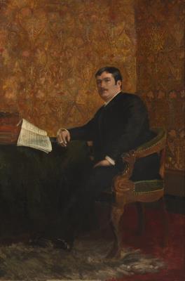 Gentleman in Interior