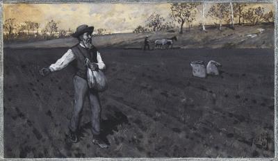 Man in Field