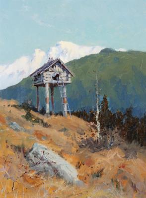 Old Cache in the Hills, Alaska