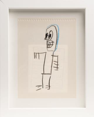 Drawing of Person on Paper