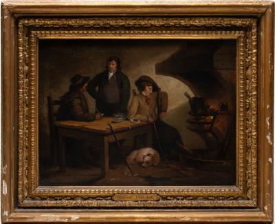 Three Men in a Tavern