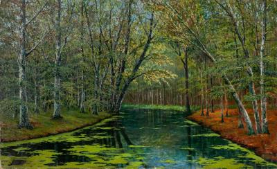 Marshy landscape by Javier De Winthuysen Y Losada - Auction record, sale price, and art valuation. Compare with similar artists and explore comparable artworks.
