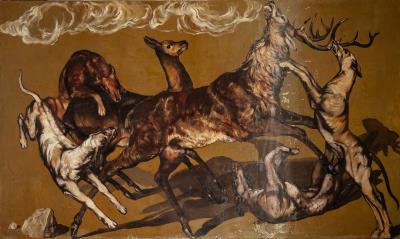 The hunt of the deer