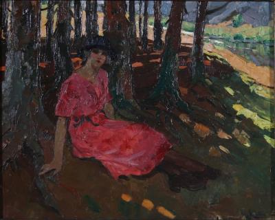 Jeune femme à l'ombre