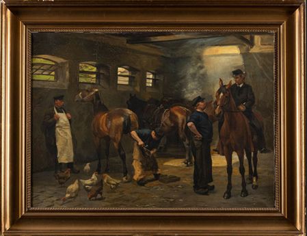 Horseshoeing