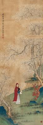 LADIES UNDER PLUM BLOSSOMS