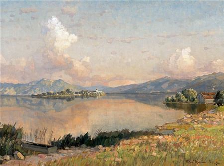 Evening Sun on Lake Chiemsee