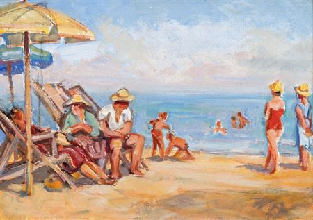 Bath Joys by Felix Bibus - Auction record, sale price, and art valuation. Compare with similar artists and explore comparable artworks.
