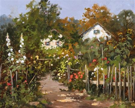 Garden on the Fraueninsel
