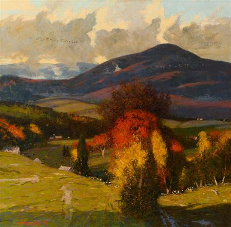 Migration (Mount Mansfield from Jeffersonville, VT)