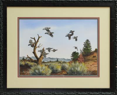 Of flying quail