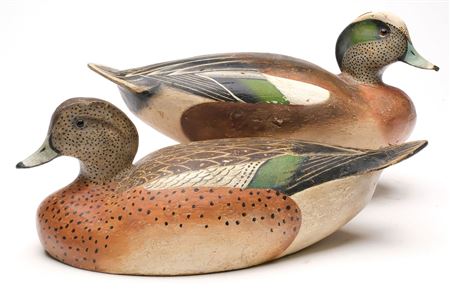 Pair of Balsa Wood Body Widgeon