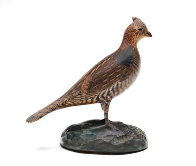 Decorative ruffed grouse