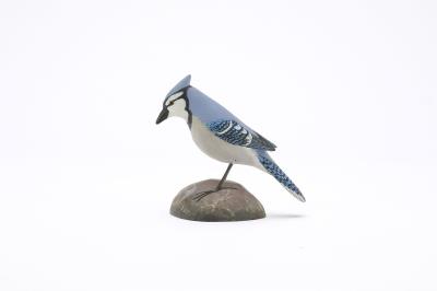 Miniature blue jay