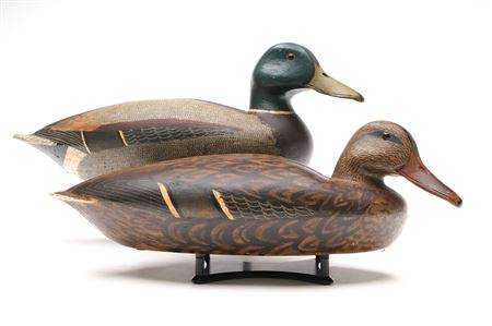 Pair of Mallards by Hector Whittington - Auction record, sale price, and art valuation. Compare with similar artists and explore comparable artworks.