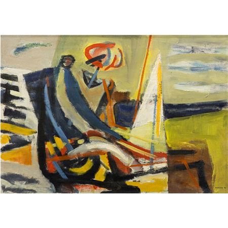 "Boy with Boat," 1952