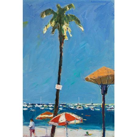 Unititled (Palm Tree and Beach)