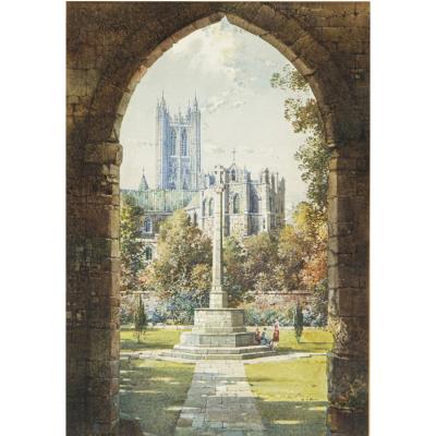 Canterbury Cathedral and War Memorial