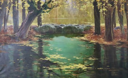 Untitled (Pond in Autumn)