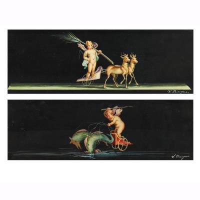 Scenes with Putti