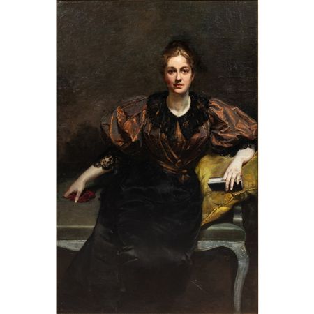 Portrait of a Lady (Thought to be the Mistress of Alfred Krupp)