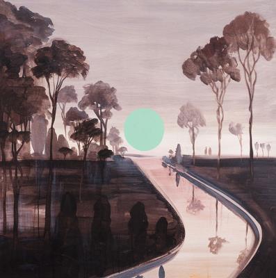 Dutch Landscape (Green Dot)