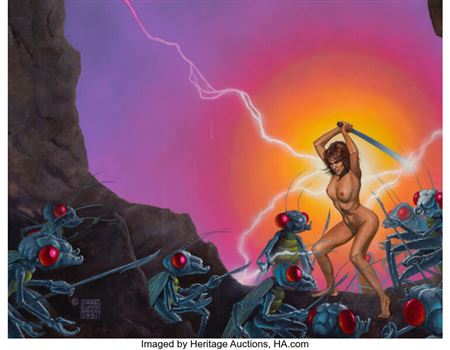 The Swordswoman paperback cover
