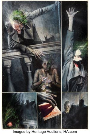 Dave McKean Arkham Asylum Story Page 36 Original Art (DC, 1989). ... by David McKean - Auction record, sale price, and art valuation. Compare with similar artists and explore comparable artworks.