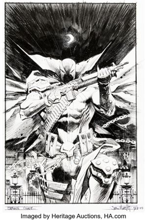 Sean Gordon Murphy King Spawn #1 Cover Original Art (Image, 2021)....