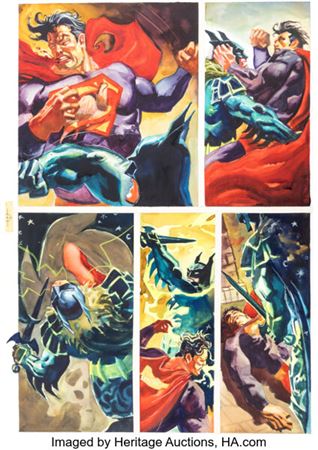 Dan Brereton Legends of the World's Finest #3 Story Page 37 Original Art (DC, 1994)....