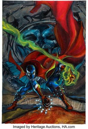 Joe Phillips Spawn #7 Pin-Up Illustration Original Art (Image, 1993).... by Joe Phillips - Auction record, sale price, and art valuation. Compare with similar artists and explore comparable artworks.