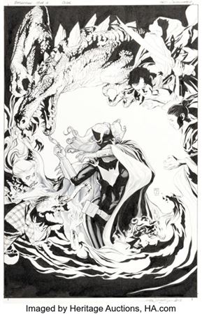 J. H. Williams III Batwoman #10 Cover Original Art (DC, 2012)....