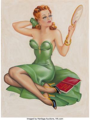 Punching Judy, Silk Stocking Stories spicy pulp magazine cover, July 1939