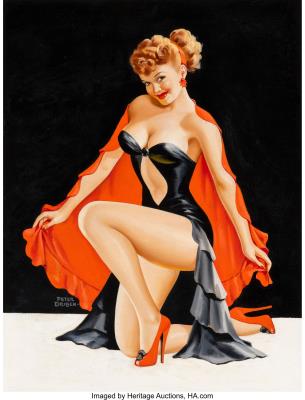 Sweet & Sultry, Beauty Parade pulp magazine cover, April 1948