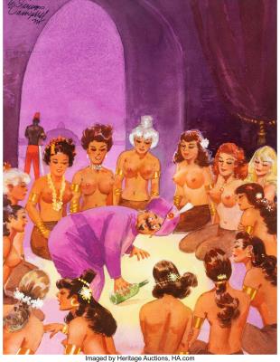 Deep Down He's Just a Goddamn Kid by Elmer Simms Campbell - Auction record, sale price, and art valuation. Compare with similar artists and explore comparable artworks.