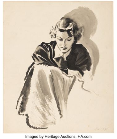 The Roger Clark Collection of David Wright Comic Art