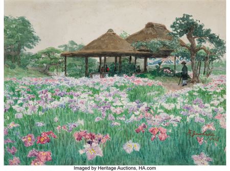Irises in Bloom