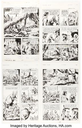 Turok, Son of Stone #119 "The Old Woman's Journey" Complete 11-Page Story Original Art